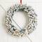 Glitzhome® 36" Oversized Pre-Lit Snow Flocked Christmas Wreath & Garland Set